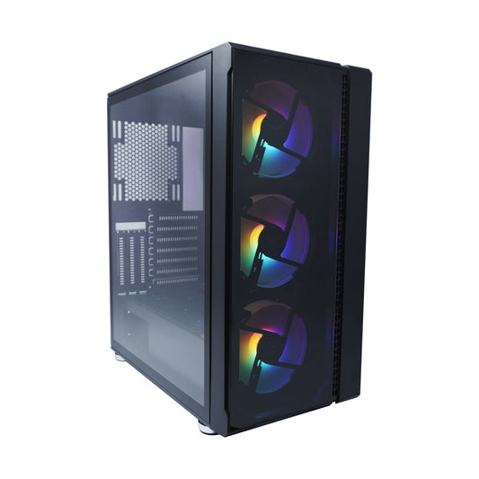 GABINETE GAMING TOKYO, EVOTEC EV-1021, 3 VENTILADORES INCLUIDOS , USB 3.0