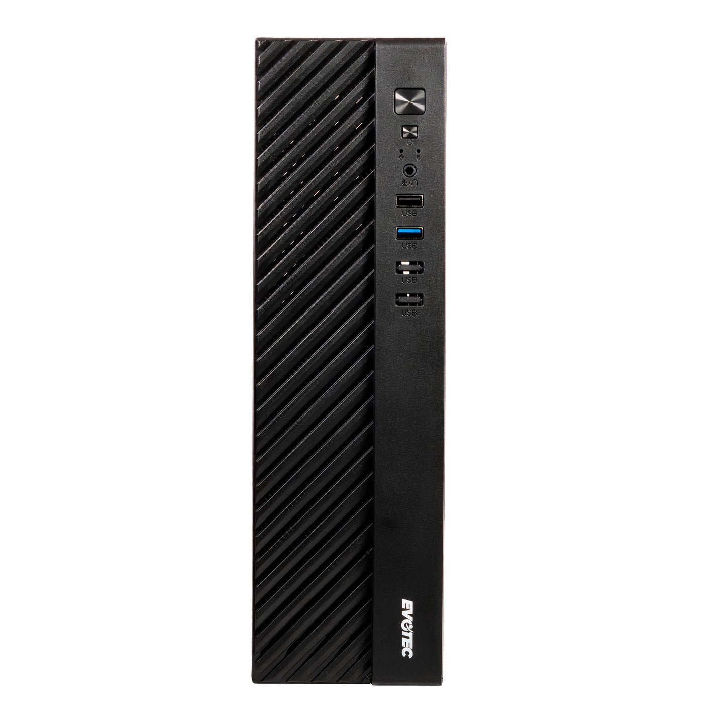 EVOTEC GABINETE SLIM MICRO ATX CON FUENTE 500W TOLEDO EV-1026