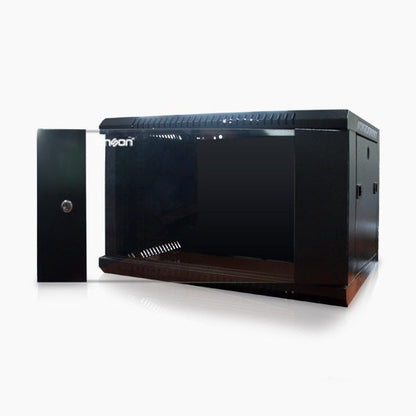 GABINETE PARED 6U ENSON ENS-RKGB6U, NEGRO, RACK O BASTIDOR INDEPENDIENTE, 60 KG, 6U