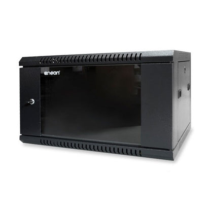 GABINETE PARED 6U ENSON ENS-RKGB6U, NEGRO, RACK O BASTIDOR INDEPENDIENTE, 60 KG, 6U