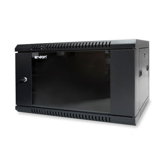 GABINETE PARED 6U ENSON ENS-RKGB6U, NEGRO, RACK O BASTIDOR INDEPENDIENTE, 60 KG, 6U