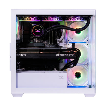 NACEB GABINETE GAMER MEDIA TORRE CRISTAL TEMPLADO ATX,MICROATX, VENTILADORES 3 FRONTALES, 1 POSTERIOR BLANCO,USB 3.0 X2 HD AUDIO/MICRÓFONO X1 NA-0637B
