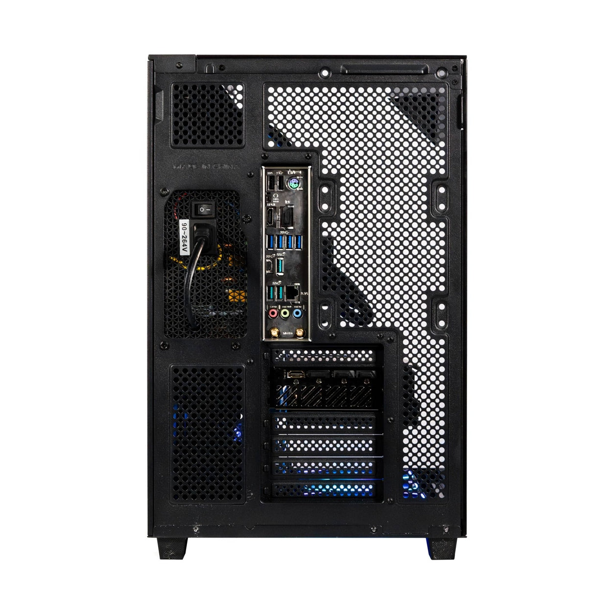 GABINETE GAMER ITX, MICROATX, ATX CRISTAL TEMPLADO ,3 FRONTALES, 1 POSTERIOR ARGB,USB 3.0 X1, USB C X1, USB 1.1 X1 HD AUDIO X 1 NA-0639