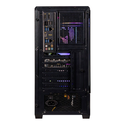 GABINETE NACEB TECHNOLOGY NA-0658LCD, MIDI-TOWER, GABINETE, ACERO, E-ATX / ATX / MATX / MINI-ITX, NEGRO