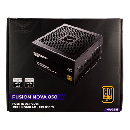 FUENTE DE PODER NACEB 850W GOLD NA-2581