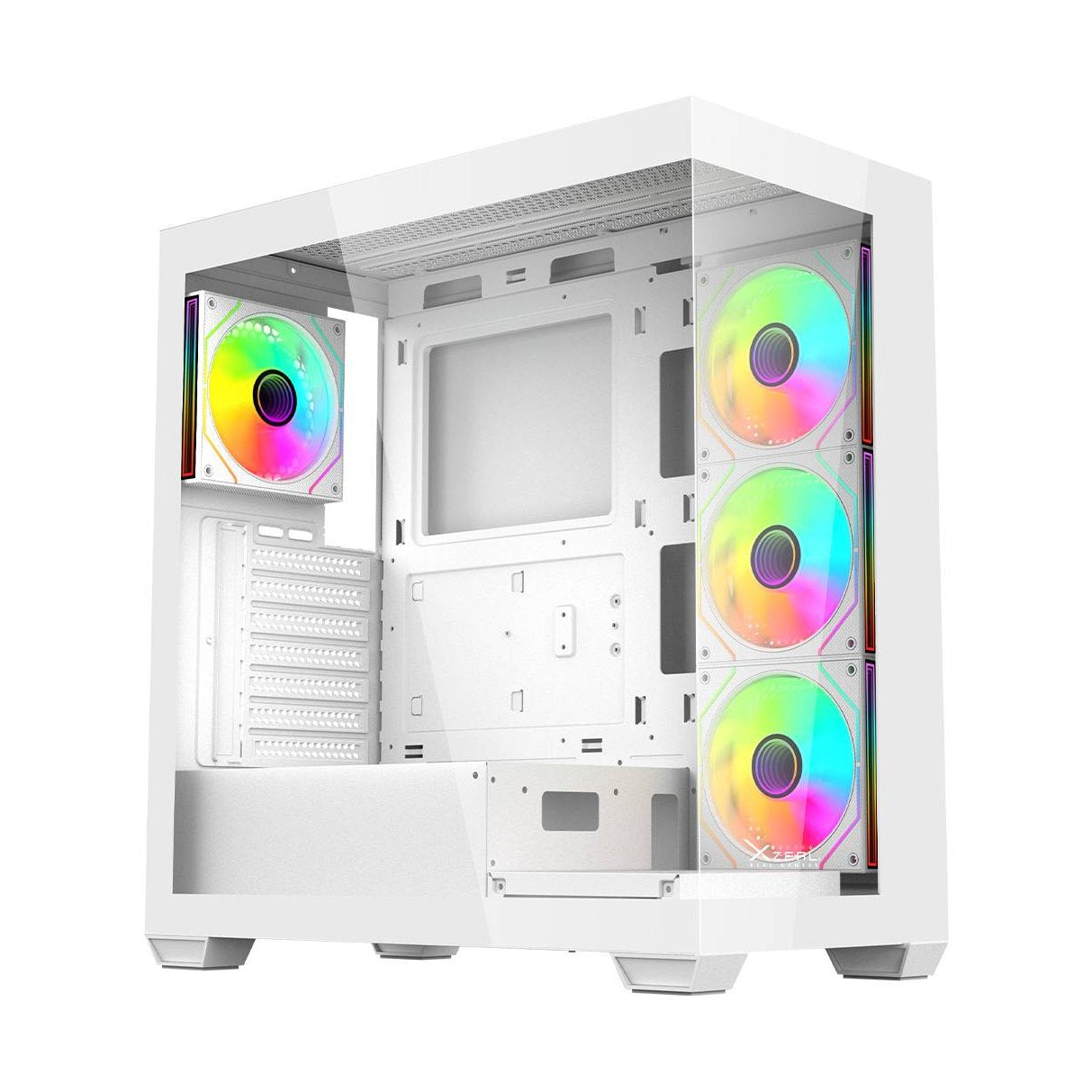 GABINETE GAMER MID TOWER XZEAL XZCGB08W