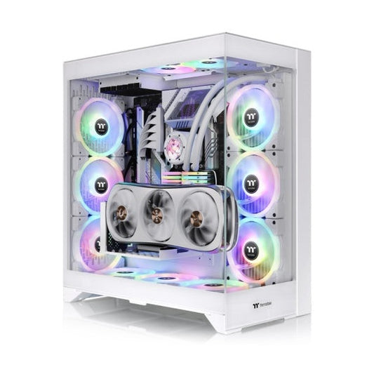 GABINETE THERMALTAKE  CTE E600 MX MID TOWER BLANCO, ATX/MINI-ITX/MICRO-ATX/E-ATX, USB 3.0, SIN FUENTE