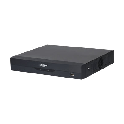 DAHUA XVR5116HS-I3 - DVR 16 CH 5 MP LITE/ WIZSENSE/ H.265+/ 16 CH HDCVI +8 IP/ HASTA 24 CANALES IP/ 2 CANALES DE RECONOCIMIENTO FACIAL/ SMD+/1 SATA
