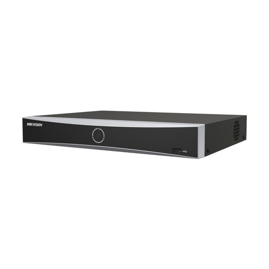 NVR 12MP (4K)/ 4CH IP/ 4 PUERTOS POE+/ [ACUSEARCH] RECONOCIMIENTO FACIAL/ ACUSENSE/ 1 BAHÍAS DE DISCO DURO/ HDMI EN 4K/ 300 METROS POE MODO EXTENDIDO