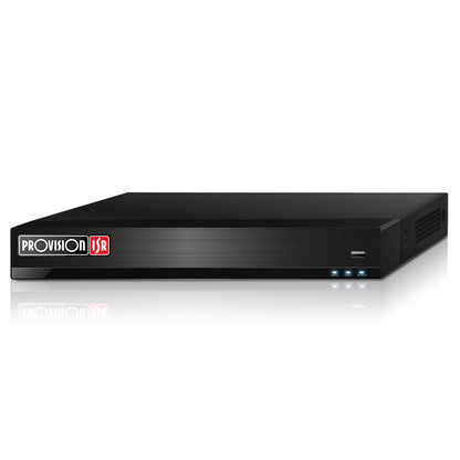 DVR DE 4 CANALES 8/3K/5 MP (AHD/TVI), 4/2 MP (AHD/TVI/CVI) + 2 CH-IP HASTA 8 MP (VIA RED), DYNAMIC HYBRID, SATA PARA HDD 6 TB, 4K, DAA