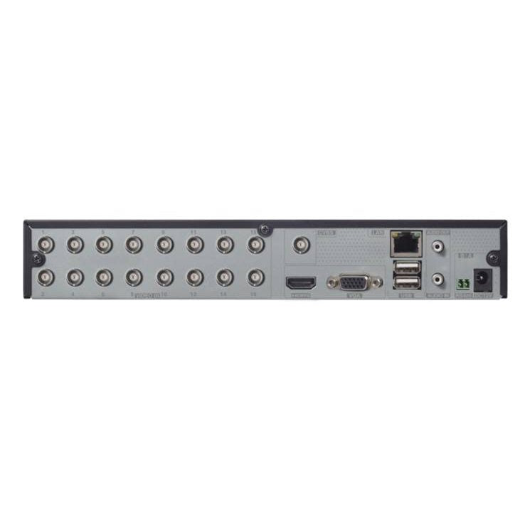 DVR PENTAHIBRIDO DE 16 CANALES 3K/5 MP (AHD/TVI/CVI/CVBS) + 8 CH-IP HASTA 5 MP (VIA RED), DYNAMIC HYBRID, HDD 6 TB, HDMI, P2P