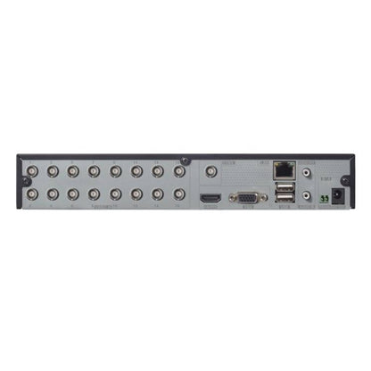 DVR PENTAHIBRIDO DE 16 CANALES 3K/5 MP (AHD/TVI/CVI/CVBS) + 8 CH-IP HASTA 5 MP (VIA RED), DYNAMIC HYBRID, HDD 6 TB, HDMI, P2P