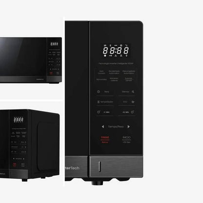 HORNO DE MICROONDAS  HISENSE HMMS3411DSV, 1.4 PIES, NEGRO INOX.