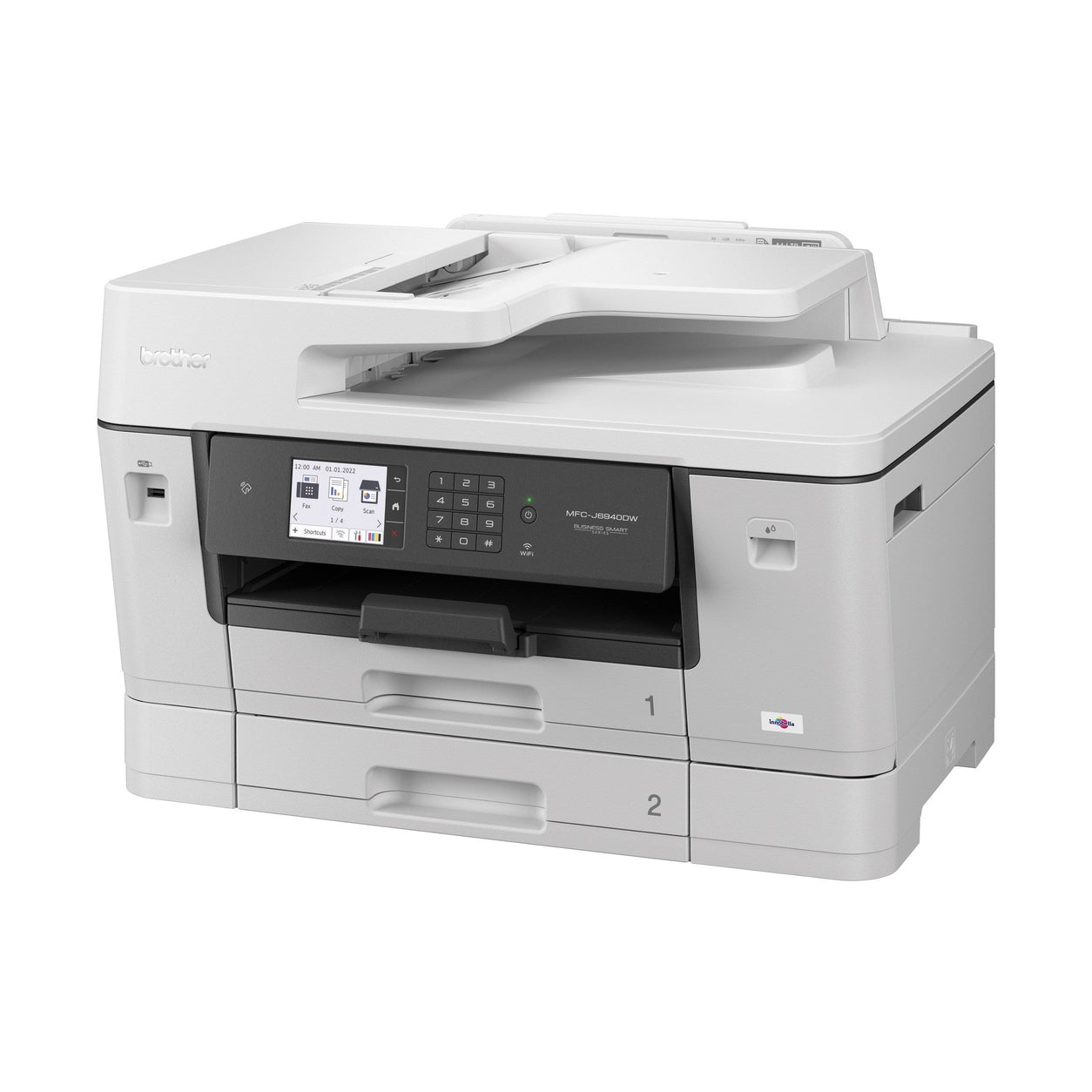 MULTIFUNCIONAL INKJET BROTHER MFCJ6940DW, 35 PPM NEGRO/32 PPM COLOR, FULL DÚPLEX, WIFI/LAN, IMPRIME/COPIA/ESCANEA HASTA TAMAÑO DOBLE CARTA/TABLOIDE/A3