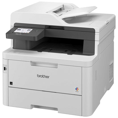 MULTIFUNCIONAL LÁSER LED COLOR BROTHER MFCL3780CDW, HASTA 31 PPM B/N/COLOR, FULL DÚPLEX, GIGABIT ETHERNET, WIFI 2.4/5GHZ, CAMA PLANA TAMAÑO CARTA