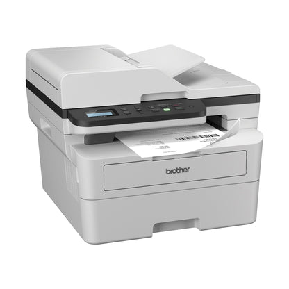 MULTIFUNCIONAL LÁSER MONOCROMÁTICO BROTHER DCPB7640DW, 36 PPM, IMPRESIÓN DÚPLEX, ETHERNET, WIFI 2.4/5GHZ, CAMA PLANA CARTA, TÓNER DE BAJO COSTO