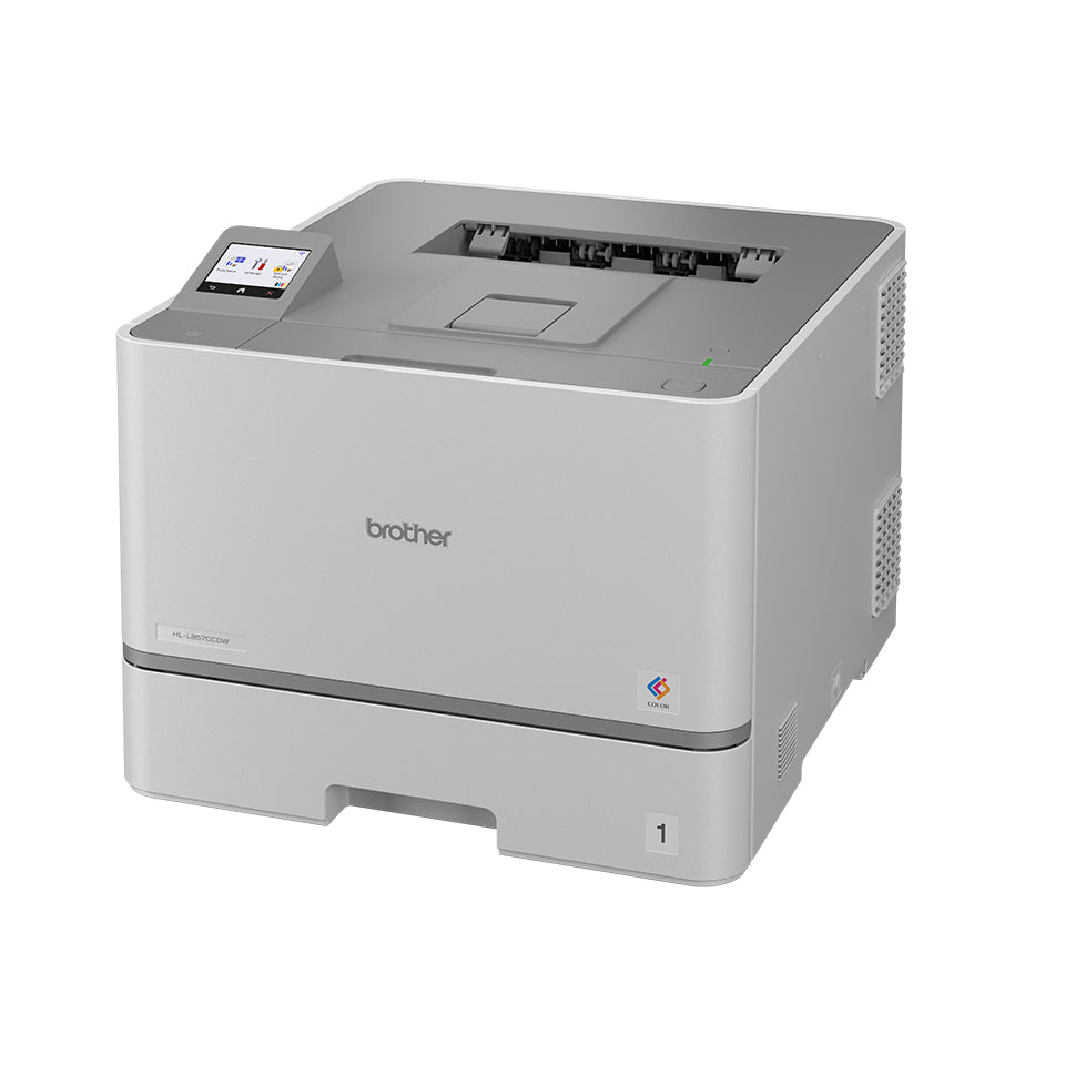 IMPRESORA LÁSER COLOR BROTHER VALOR HLL8570CDW, 33 PPM, DÚPLEX, GIGABIT ETHERNET, WIFI, TÓNER DE HASTA 10,000 PÁGS