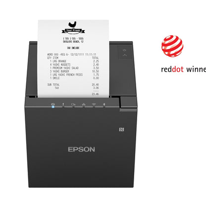 IMPRESORA EPSON TERMICA DE TICKET'S TM-M30III-052 WIFI-BT (C31CK50052) COLOR NEGRO