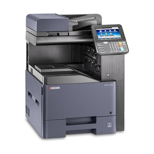 MULTIFUNCIONAL LÁSER KYOCERA TASKALFA 308CI 1102V42US0, 3 EN 1 COLOR A4, CARTA/OFICIO, 32/32PPM, 1,200 X 1,200DPI, DÚPLEX ESTÁNDAR, FAX OPCIONAL, RADF 75 H