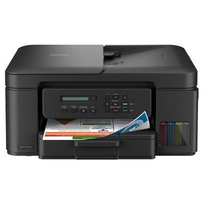 MULTIFUNCIONAL TINTA CONTINUA BROTHER DCPT730DW, IMPRESIÓN DÚPLEX, 27 PPM NEGRO/23 PPM COLOR, USB 2.0, WIFI 2.4/5GHZ, CAMA PLANA COLOR TAMAÑO CARTA