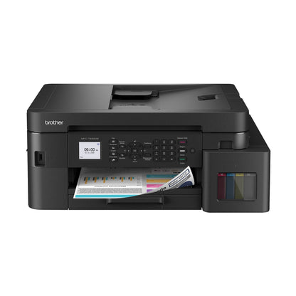 MULTIFUNCIONAL TINTA CONTINUA BROTHER MFCT930DW, IMPRESIÓN DÚPLEX, 30 PPM NEGRO/26 PPM COLOR, WIFI 2.4/5GHZ, ETHERNET, CAMA PLANA COLOR TAMAÑO CARTA
