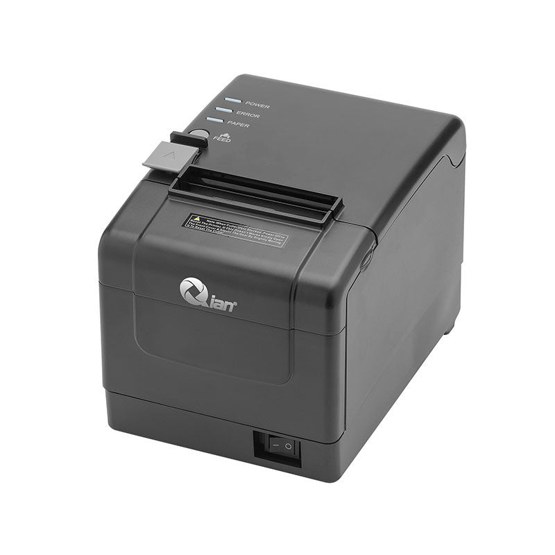 QIAN IMPRESORA TERMICA ANJET 80MM ULTRA, LAN, SERIAL USB, BT Y WIFI, IMPRESIÓN ESC7POS, VELOCIDAD 160MM 7 SEG ADMITE CODIGOS 1D, MOD. QTP-BTWF-01