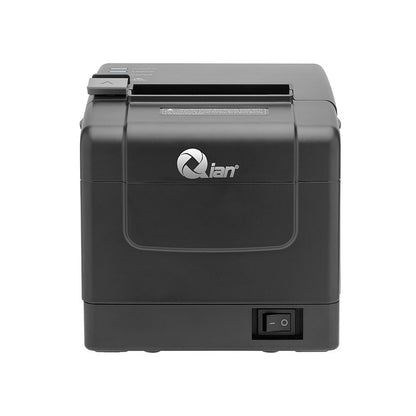 QIAN IMPRESORA TERMICA ANJET 80MM ULTRA, LAN, SERIAL USB, BT Y WIFI, IMPRESIÓN ESC7POS, VELOCIDAD 160MM 7 SEG ADMITE CODIGOS 1D, MOD. QTP-BTWF-01