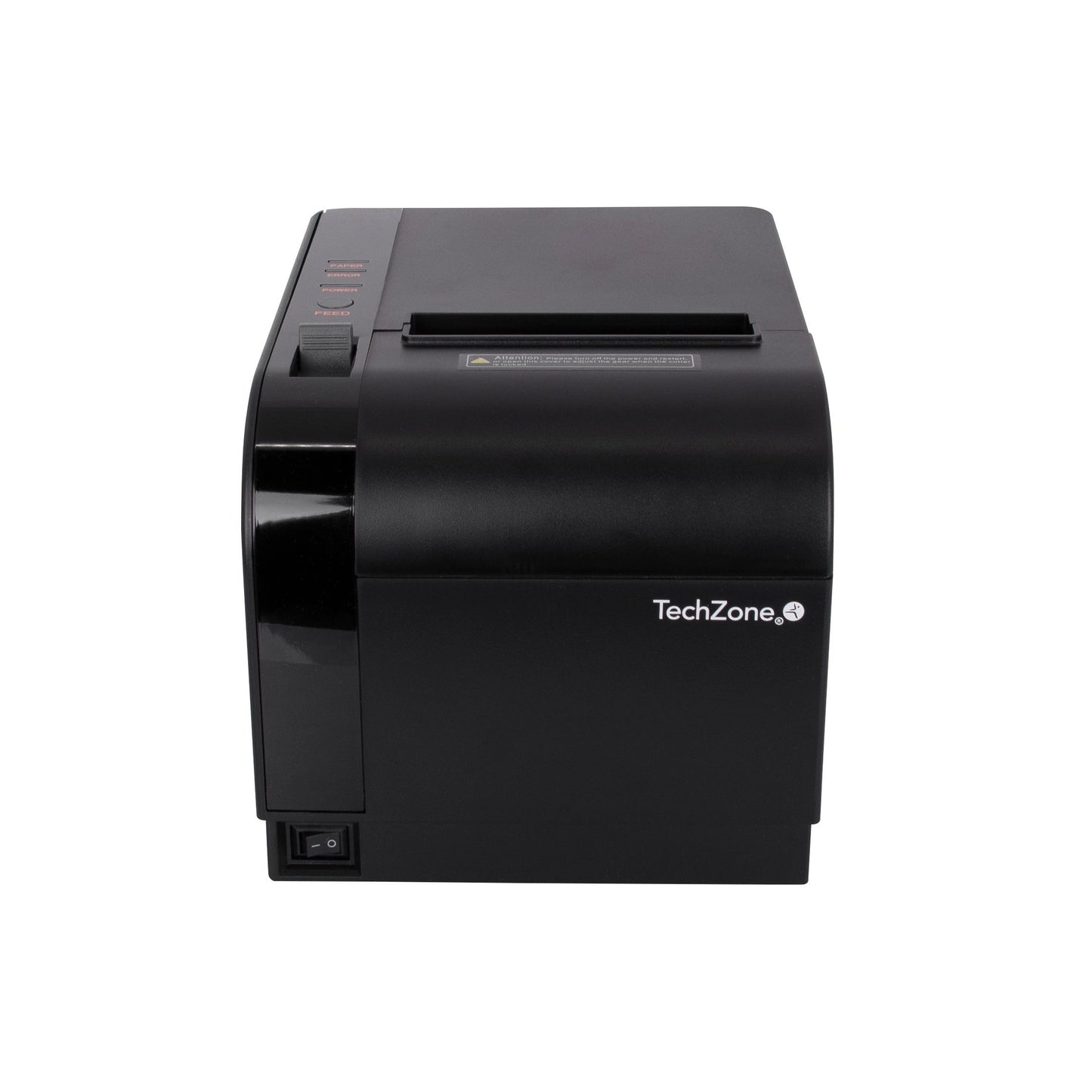 IMPRESORA TERMICA TECHZONE TZBE301 DE 80MM, VEL DE 300MM/S, 576 DPI´S, USB-SERIAL-RJ45-RJ11, CORTADOR AUTOMATICO, 1 AÑO DE GARANTÍA