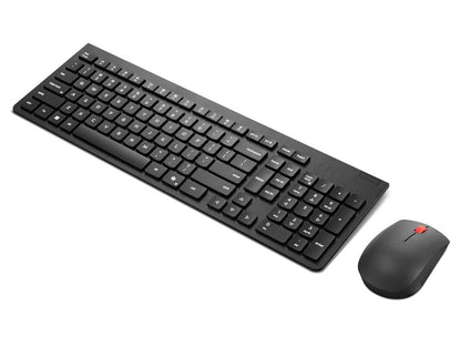 KIT TECLADO Y MOUSE LENOVO 4X31R64500, COMPLETO, NEGRO