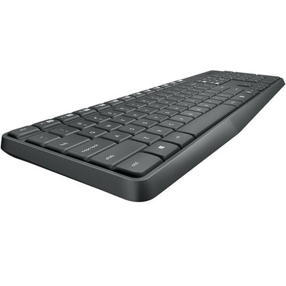 KIT DE TECLADO Y MOUSE LOGITECH , NEGRO, 10 M