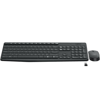 KIT DE TECLADO Y MOUSE LOGITECH , NEGRO, 10 M