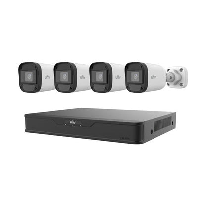 KIT DE VIDEOVIGILANCIA UNIARCH XVR301-04F/4*UAC-B112-F28, 4, 1920 X 1080 PIXELES