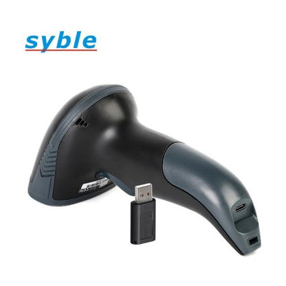 LECTOR DE CÓDIGO DE BARRAS INALAMBRICO BLUETOOTH 2D 2.4G IMAGER CON GATILLO. SYBLE ( XB-6221RB )