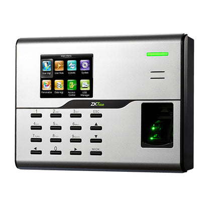 ZKTECO UA860ID - CONTROL DE ASISTENCIA Y ACCESO HUELLA DIGITAL BIOID (3000), TARJETA ID 125 (3000), 50,000 EVENTOS, CONECTIVIDAD TCP/IP Y WIFI