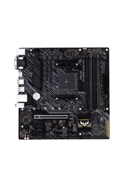 TARJETA MADRE ASUS TUF GAMING A520M-PLUS WIFI MICRO ATX, AMD,RYZEN AM4, ,M.2, DISPLAYPORT, HDMI, D-SUB, PUERTOS USB 3.2 GEN 1, SATA 6 GBPS Y AURA SYNC