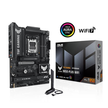MB ASUS TUF GAMING B850-PLUS WIFI, AMD SOCKET AM5, ATX, 192GB, DDR5, HDMI/DP