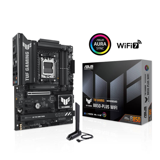 MB ASUS TUF GAMING B850-PLUS WIFI, AMD SOCKET AM5, ATX, 192GB, DDR5, HDMI/DP