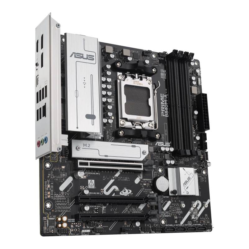 MB ASUS PRIME B840M-A AMD SOCKET AM5, RYZEN 9000 & 8000 & 7000 SERIES, ETHERNET ASUS LANGUARD , MICRO-ATX