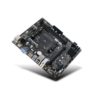 MOTHERBOARD ECS A520AM4-M3D, MICRO-ATX, SOCKET AM4, AMD A520, 64GB DDR4, HDMI/DP PARA AMD RYZEN 3 Y 5.