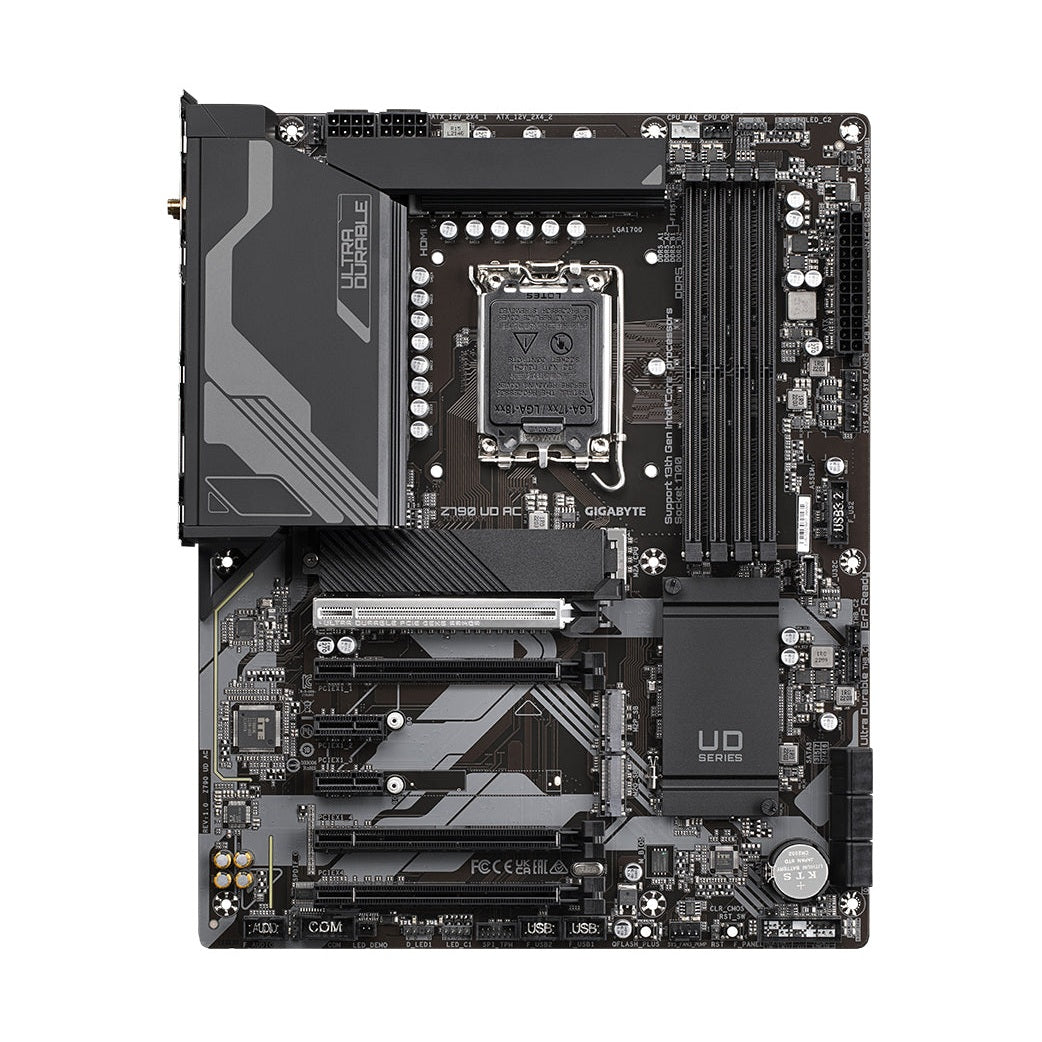 TARJETA MADRE GIGABYTE ATX Z790 UD AC, S-1700, INTEL Z790 EXPRESS, HDMI, 128GB DDR5 PARA INTEL