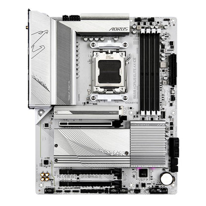 TARJETA MADRE  GIGABYTE ATX  B650 AORUS  ELITE AX ICE, SAM5, AMD B650,  HDMI, 192GB  DDR5 PARA AMD