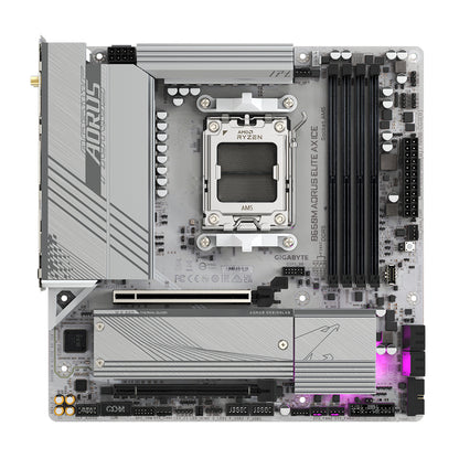 TARJETA MADRE GIGABYTE MICRO ATX B650M A ELITE AX ICE 64 GB DDR5 AM5 PARA AMD