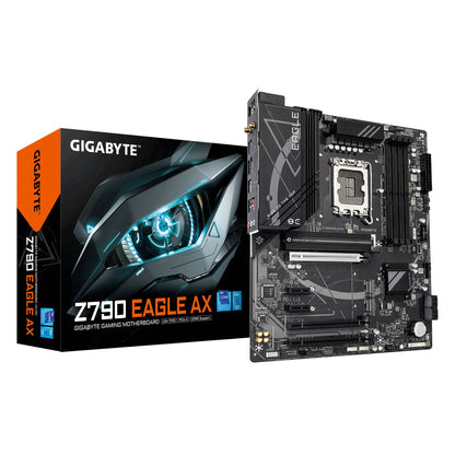 TARJETA MADRE GIGABYTE Z790  EAGLE AX, ATX,  LGA 1700, INTEL  Z790, 192GB  DDR5, HDMI/DP  PARA INTEL