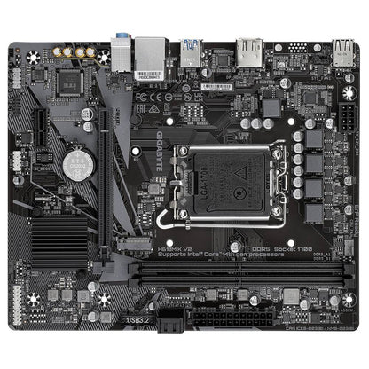 TARJETA MADRE GIGABYTE ATX H610M K V2 DDR5, S-1700, 64 GB, PARA INTEL