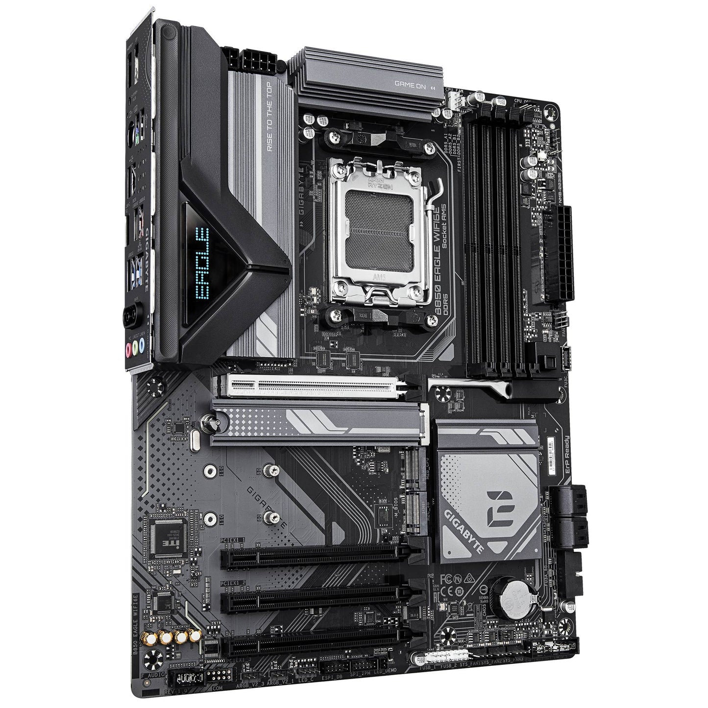 TARJETA MADRE GIGABYTE ATX B850 EAGLE WIFI6E DDR5, AM5, 64 BG, PARA AMD