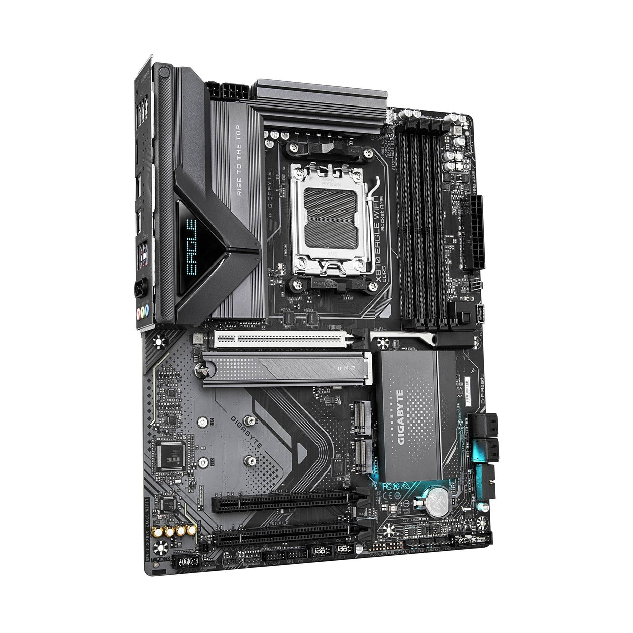 TARJETA MADRE GIGABYTE ATX X870 EAGLE WIFI7  DDR5, AM5, 64 GB, PARA AMD
