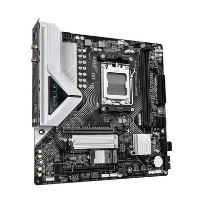 TARJETA MADRE GIGABYTE MICRO ATX, B840M EAGLE WIFI6, DDR5, AM5, 128 GB, PARA AMD