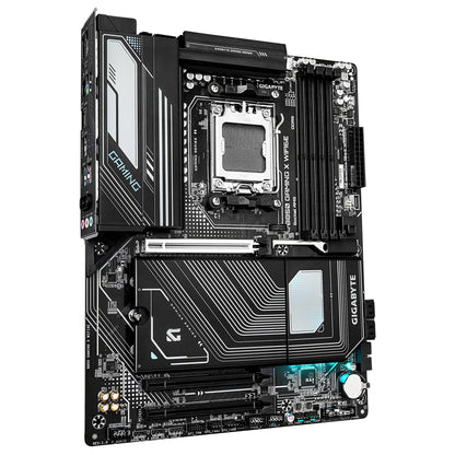 TARJETA MADRE GIGABYTE ATX B850 GAMING X WIFI6E, DDR5, AM5, 256 GB, PARA AMD