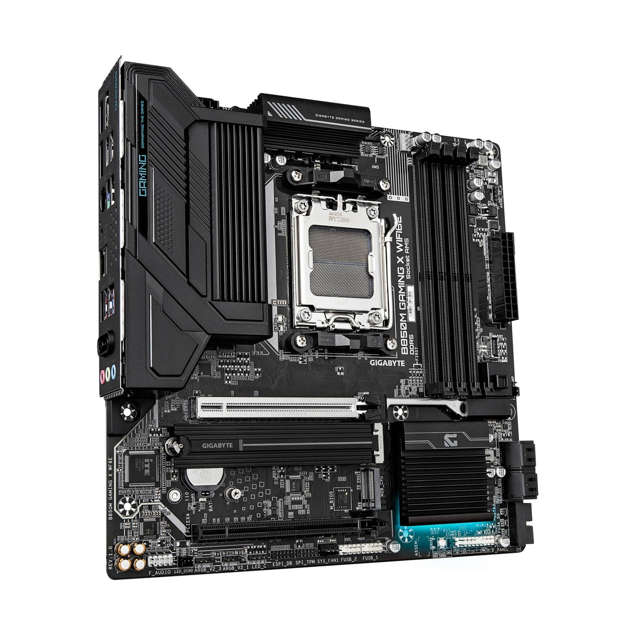MOTHERBOARDS GIGABYTE B850M GAMING X WF6E, DDR5, 256 GB, AMD, MICRO ATX