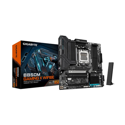 MOTHERBOARDS GIGABYTE B850M GAMING X WF6E, DDR5, 256 GB, AMD, MICRO ATX